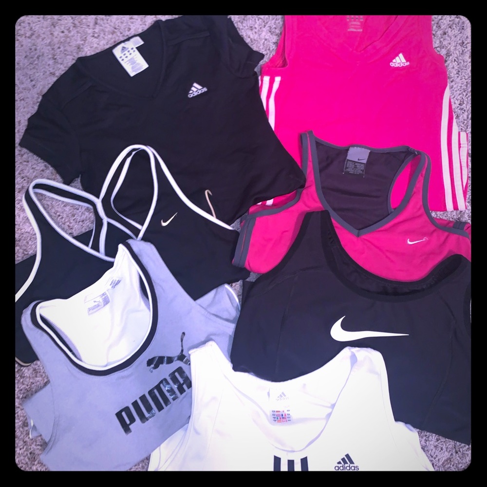 Name brand workout top